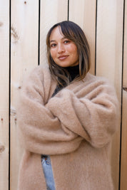 Mushroom Lee Cardigan