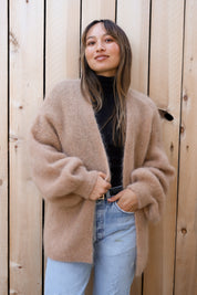 Mushroom Lee Cardigan