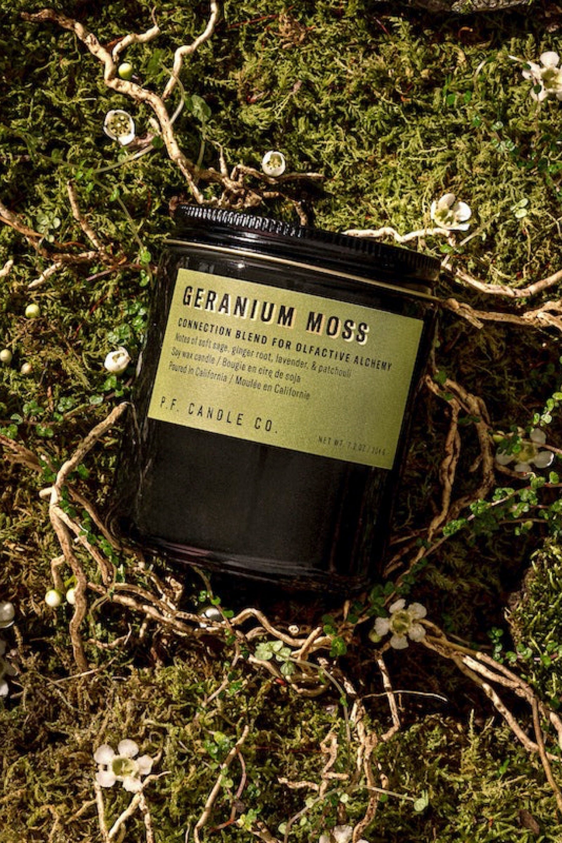 Geranium Moss Candle – Prism Boutique