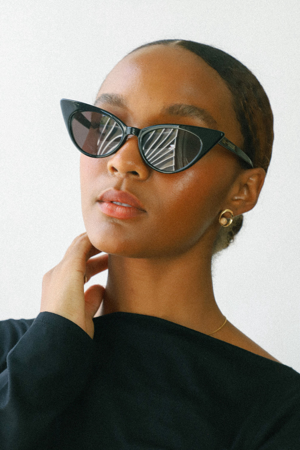 Black Brigitte Sunglasses