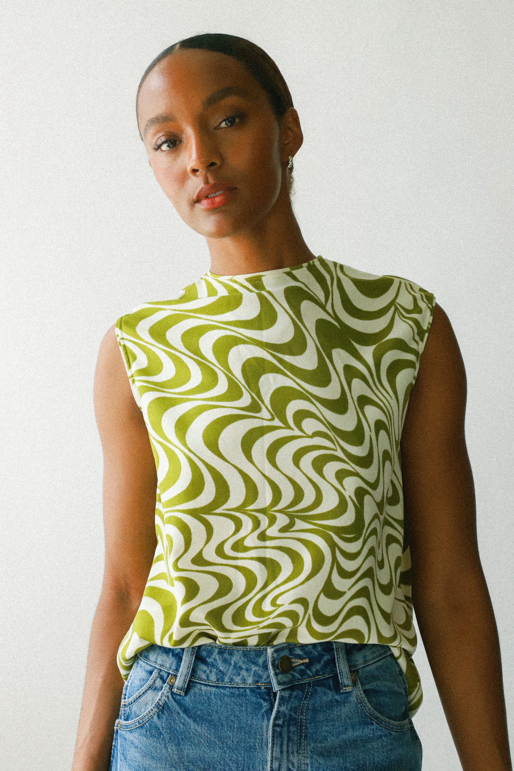 60s Psychedelic Print Tank