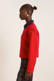 Bibi Boxy Reversible Cardigan