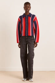 Bibi Boxy Reversible Cardigan