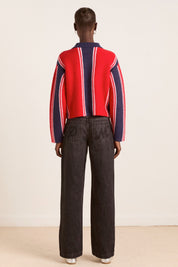 Bibi Boxy Reversible Cardigan