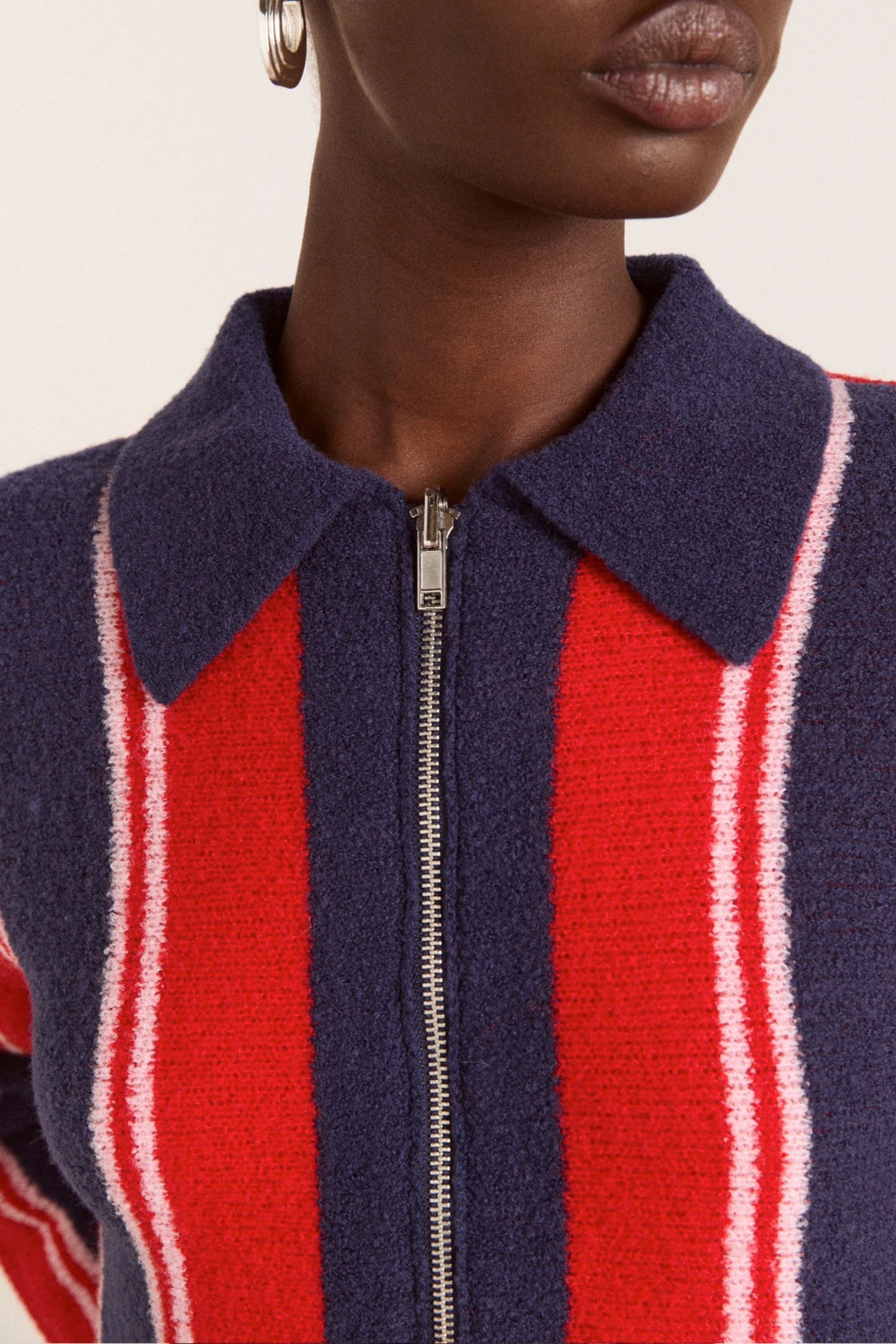 Bibi Boxy Reversible Cardigan