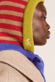 Mix Striped Bonnet