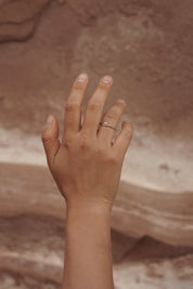 Silver River Snake Ring