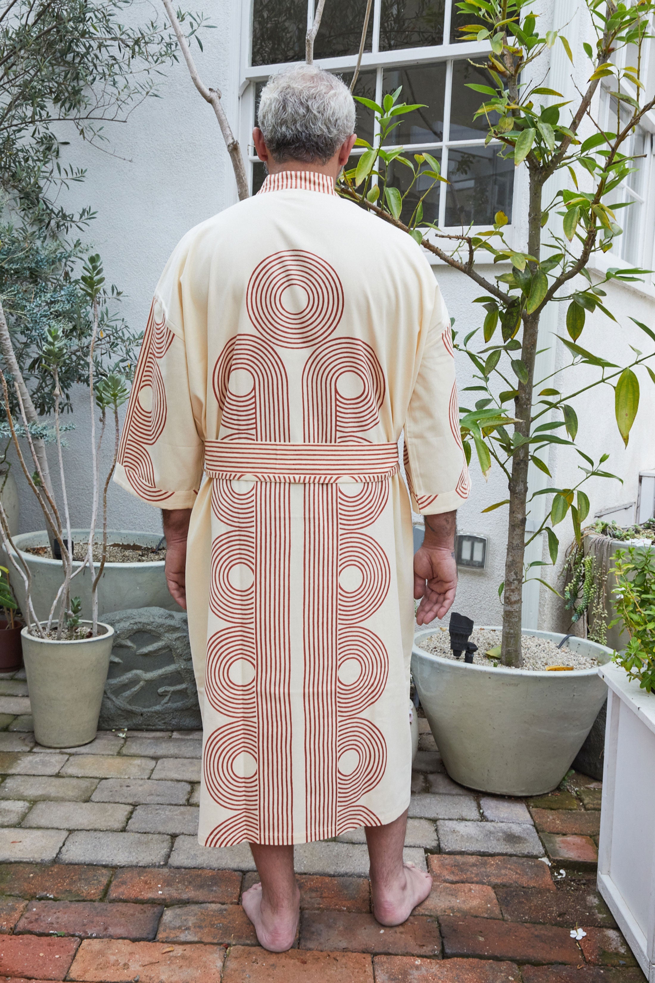 Cream Poiret Robe