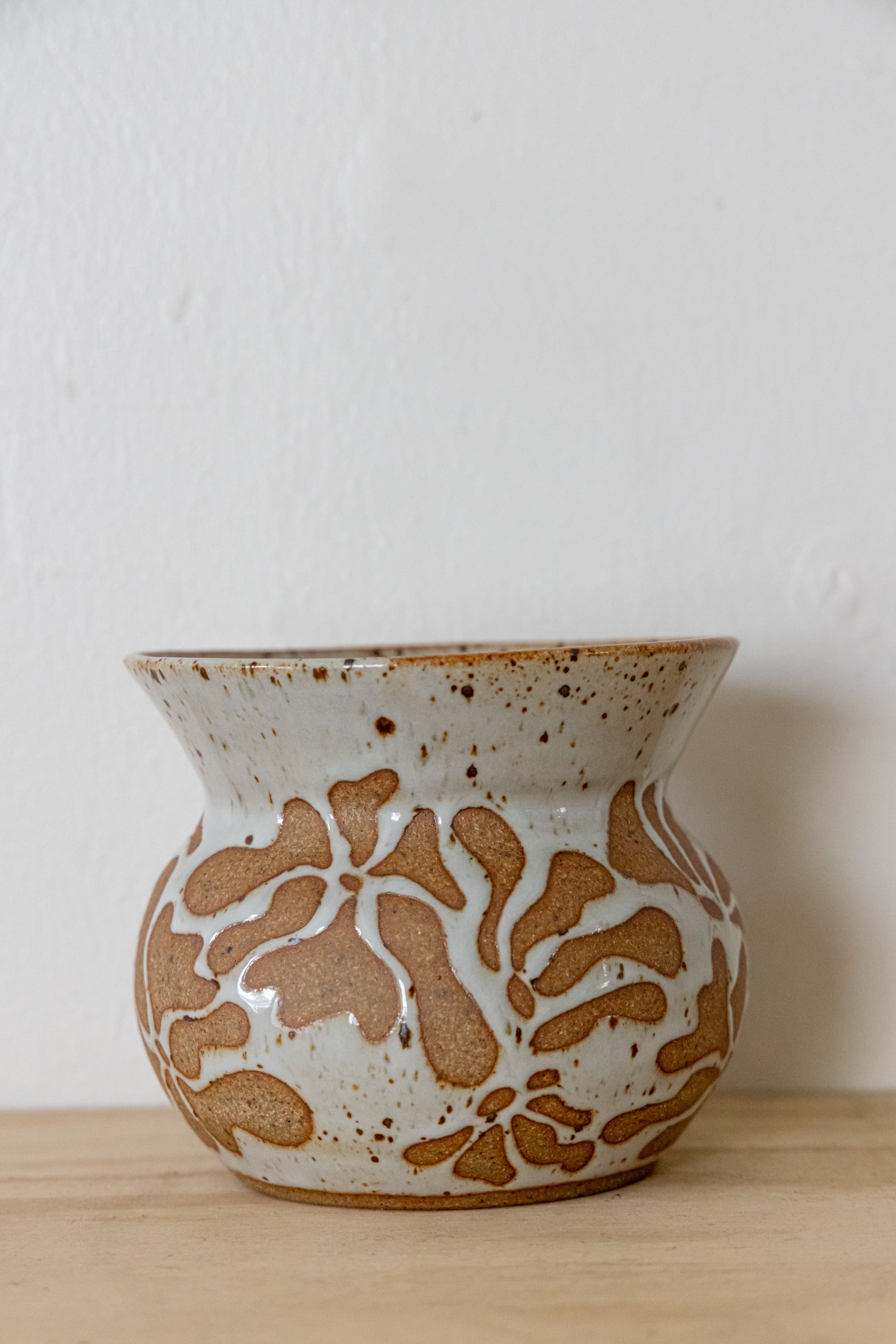 White Flower Vase