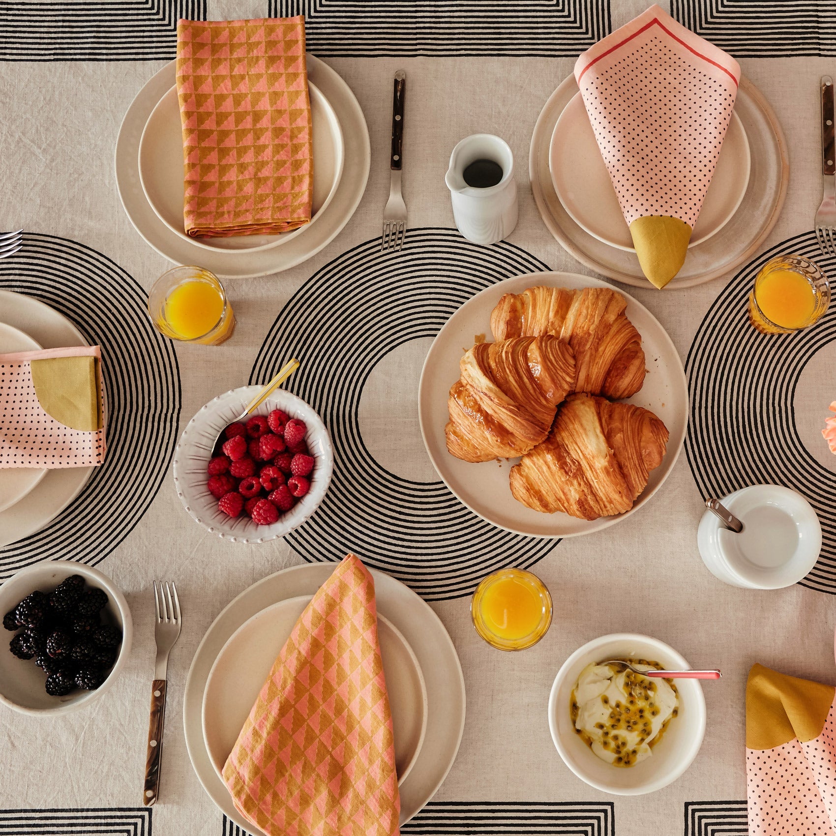 Peach Solstice Napkin