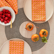 Flax Crane Tablecloth