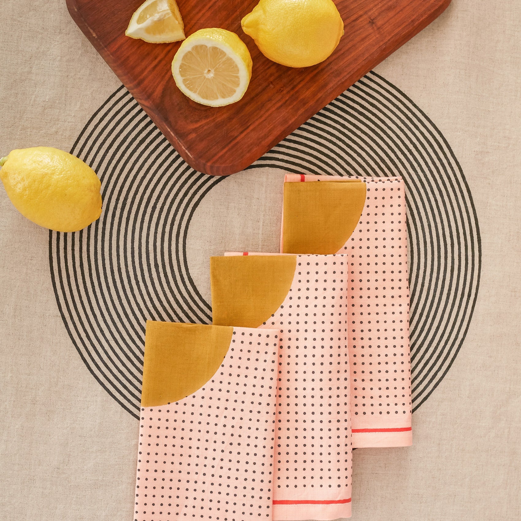 Peach Solstice Napkin