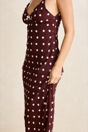Cafe Polka Dot Bias Dress