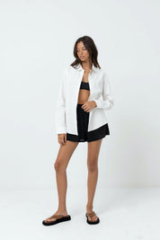 White Classic Long Sleeve Shirt