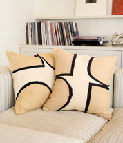Beige Courts Pillow