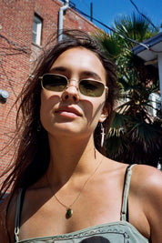 Gold Nu Bloom Sunglasses