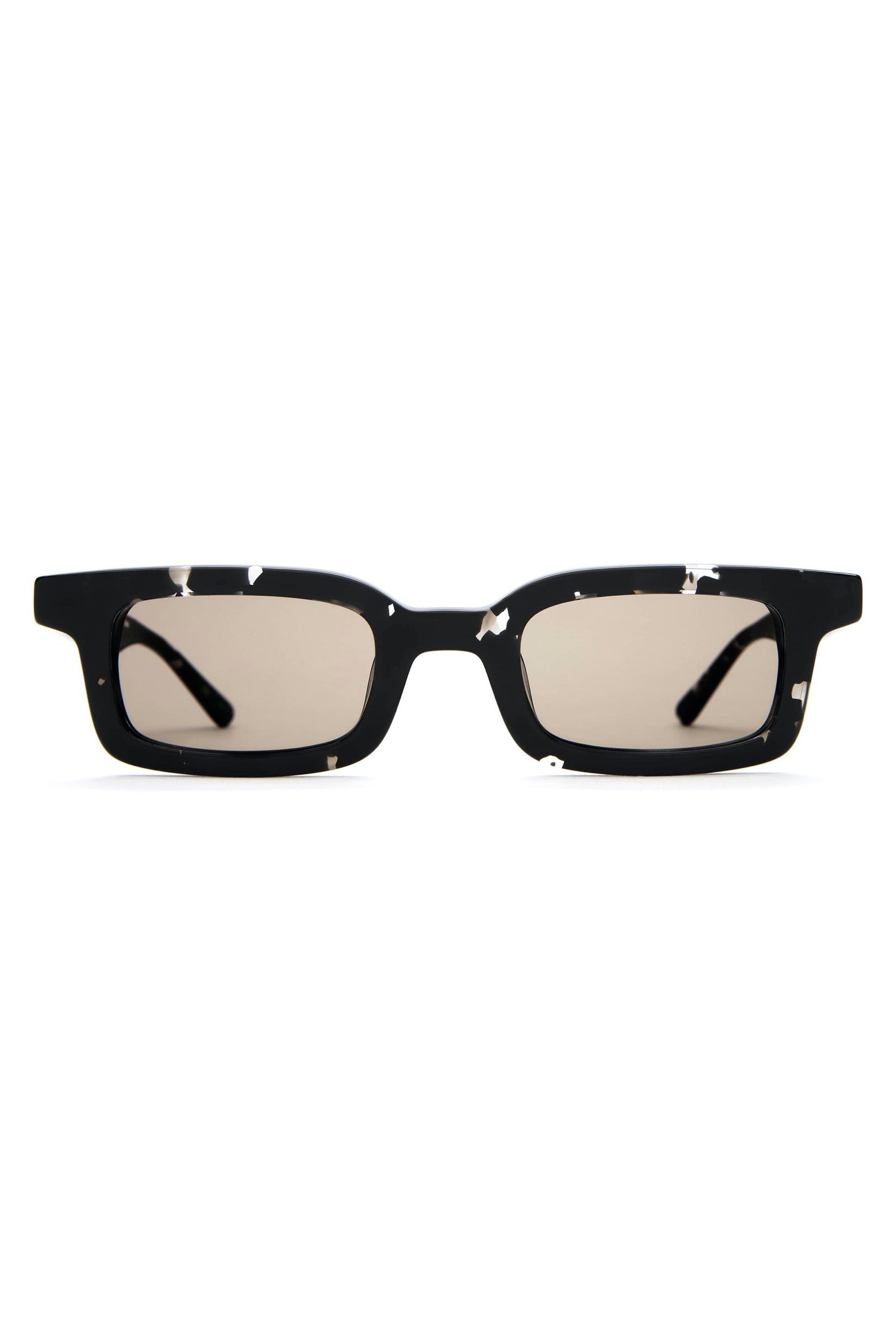 Black Tortoise Head Rattle Sunglasses
