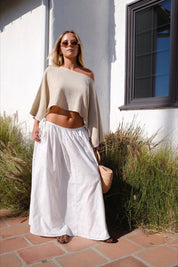 White Mantra Skirt