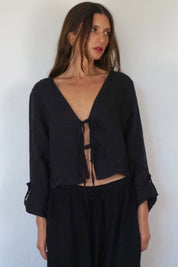 Black Isla Top