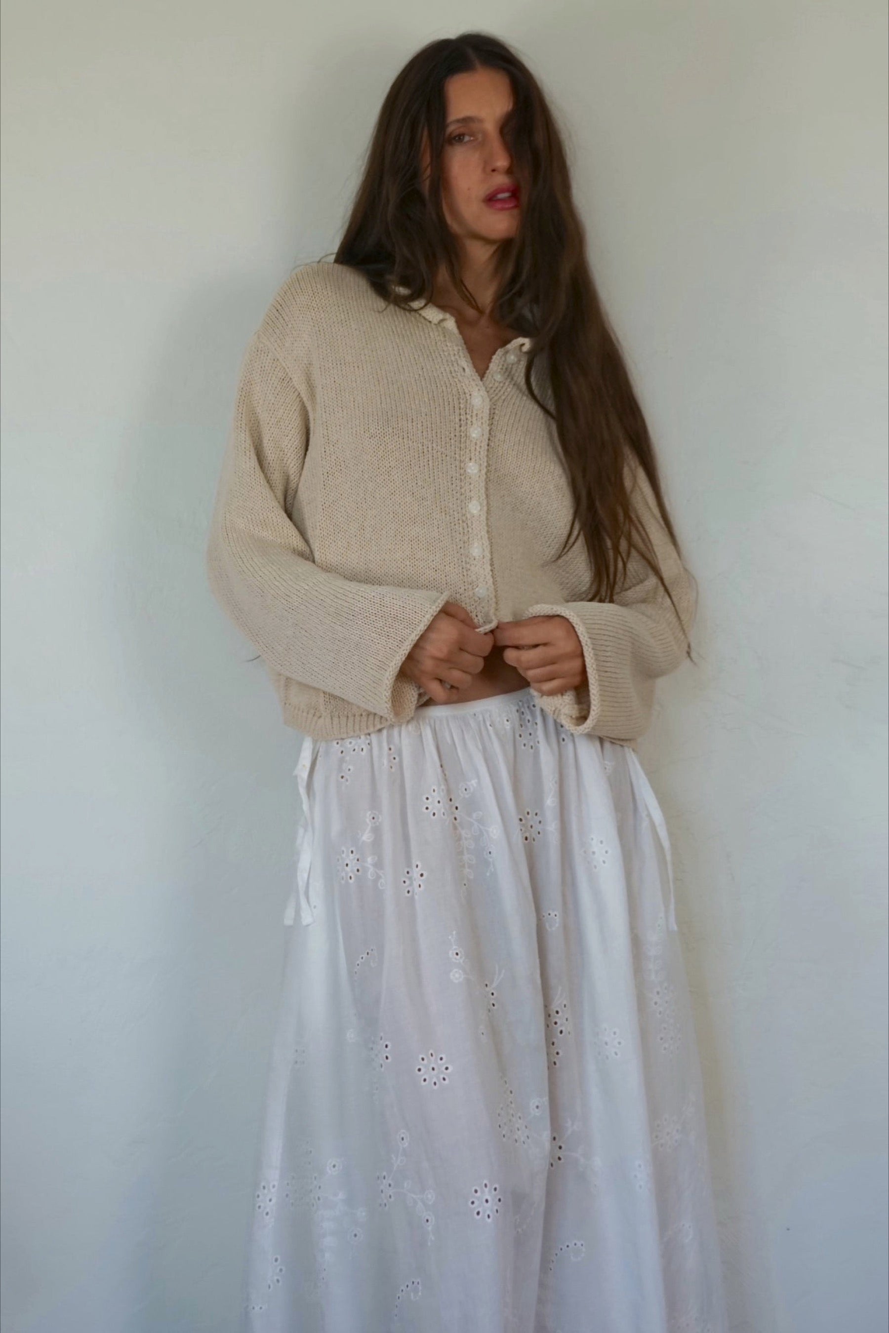 White Mantra Skirt
