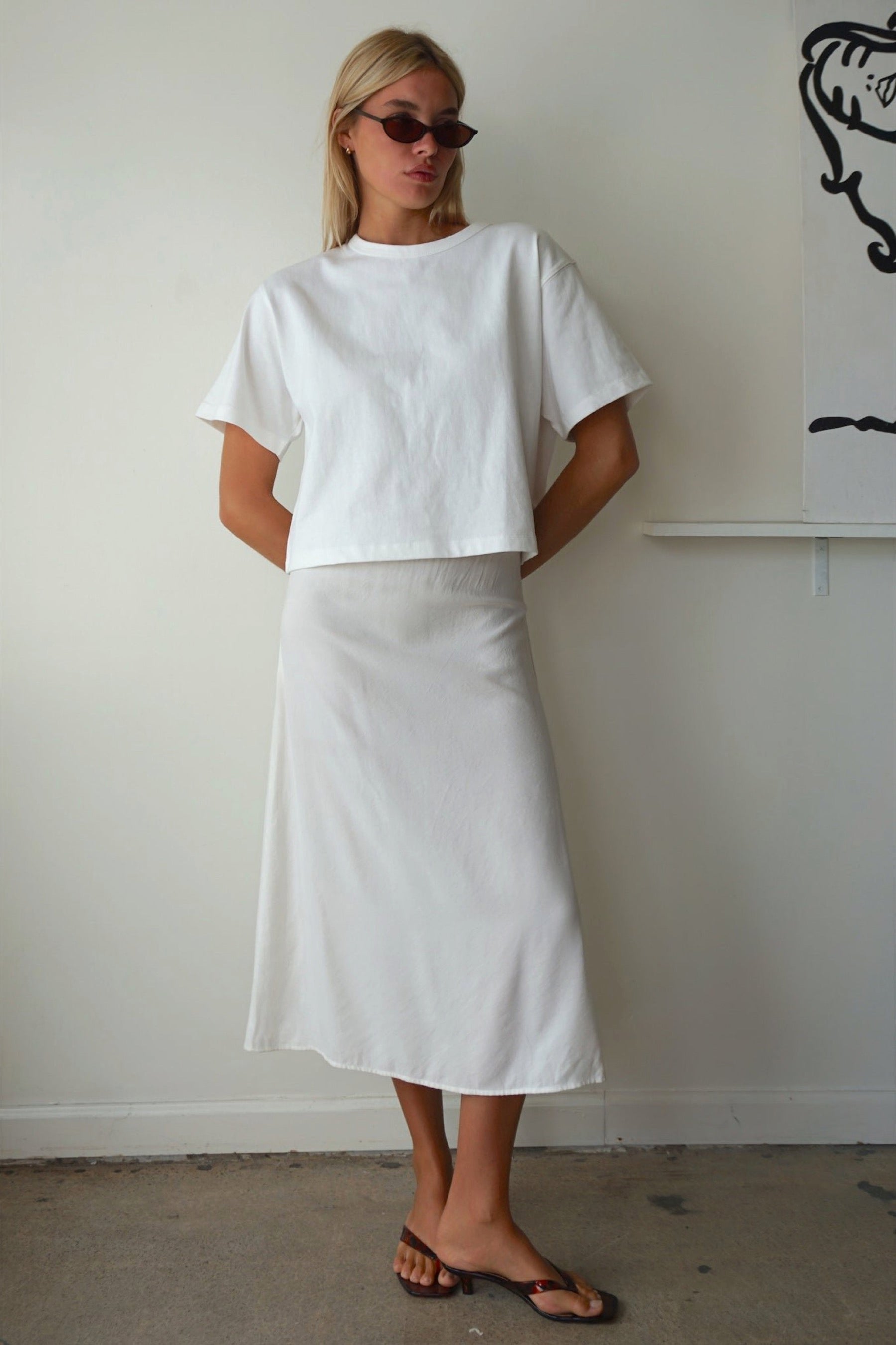 White Everyday Tee