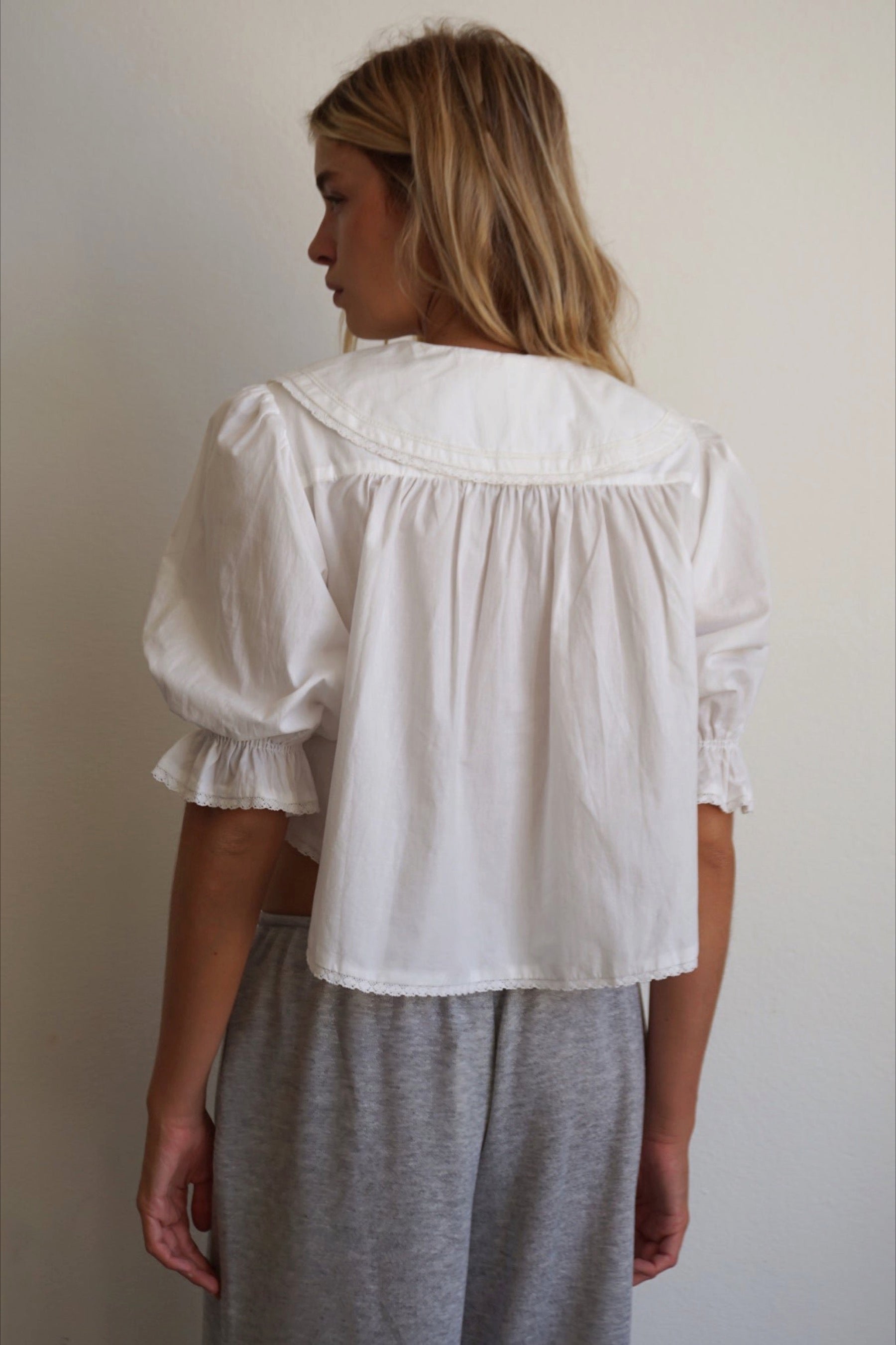 White Elsa Blouse