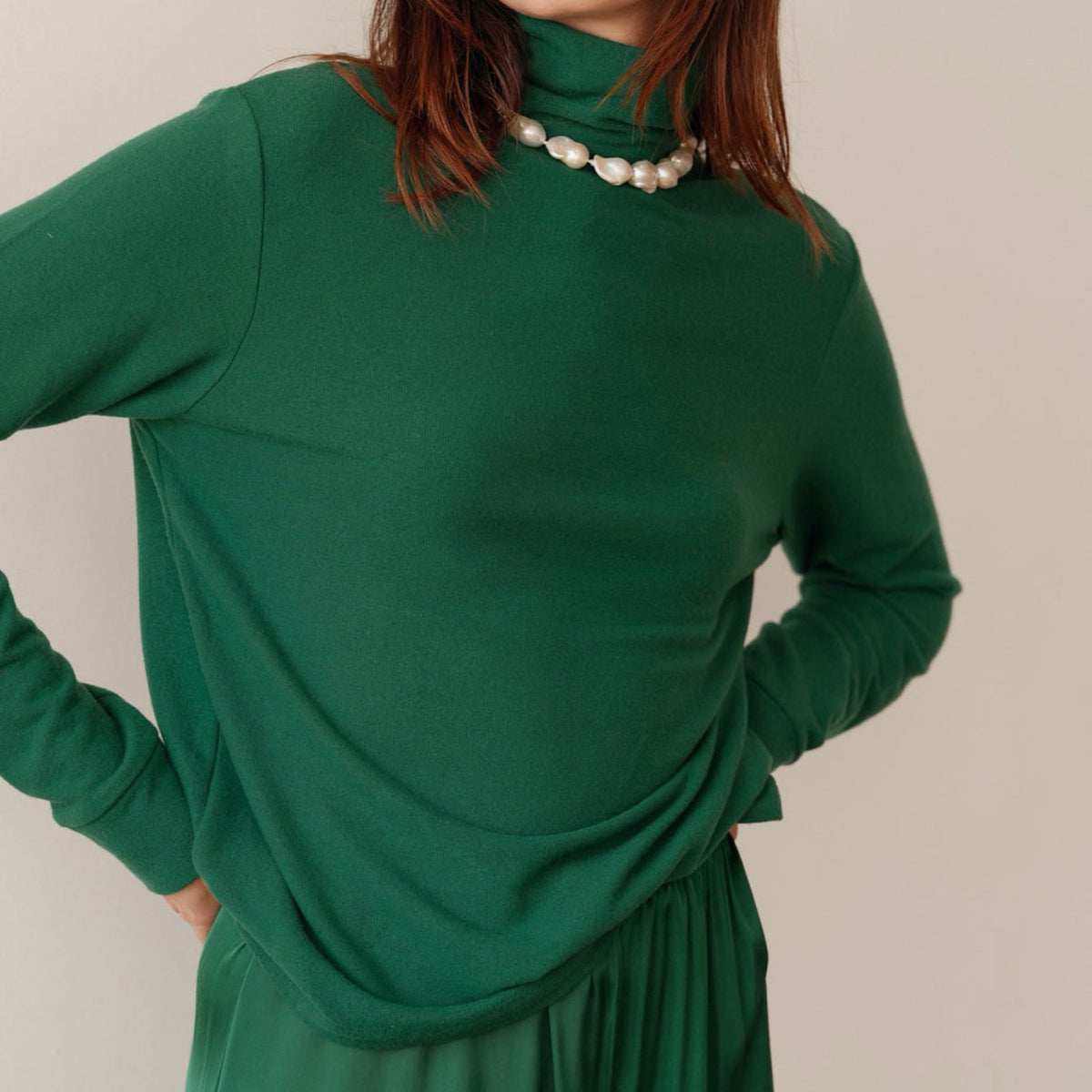 TurtleNeck Sweater Violet main image 0