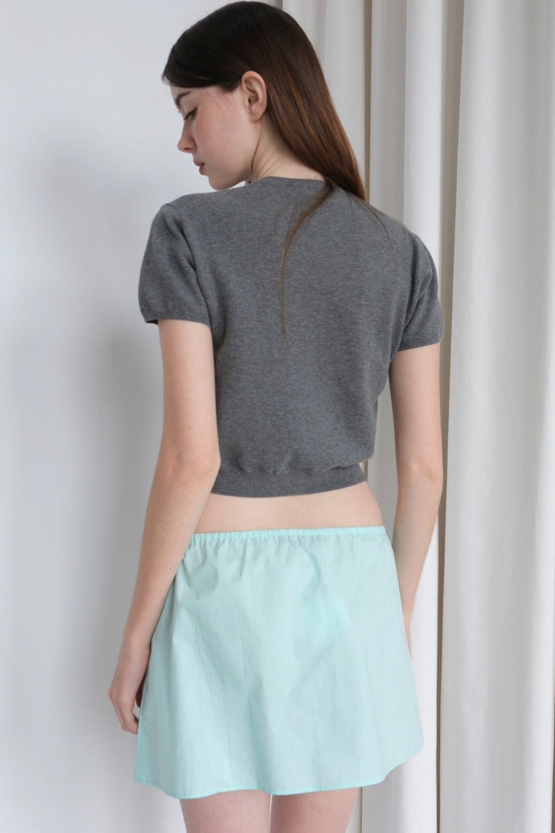 Aqua Mina Mini Skirt