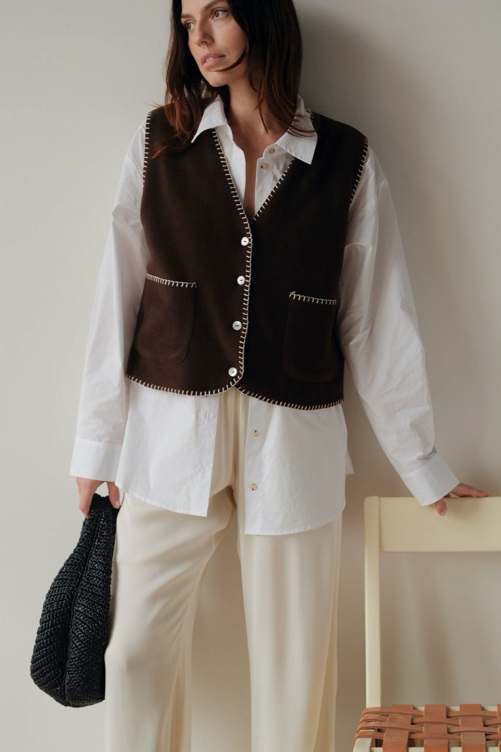 Espresso Sweater Vest