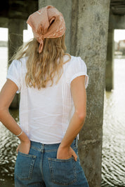 White Ingrid Blouse