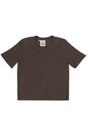 Coffee Bean Dakota Cropped Tee