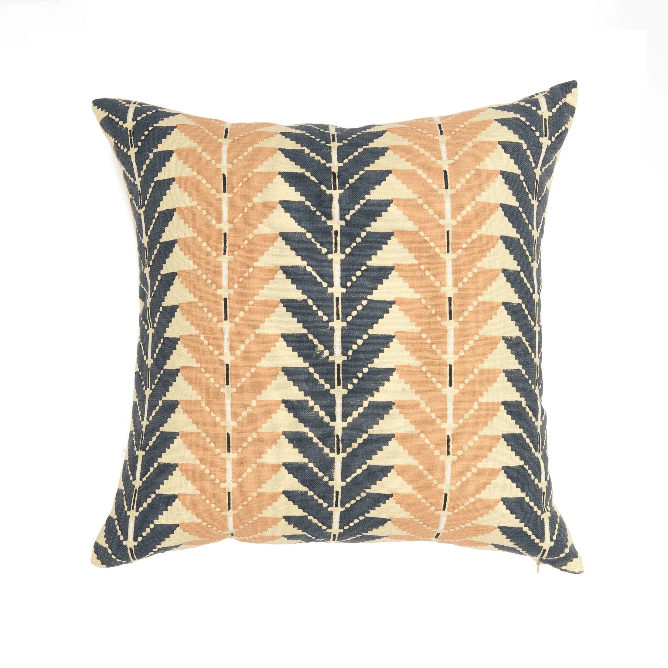 Peach Darts Pillow
