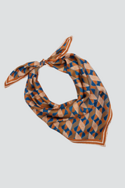 Copper Dolomite Silk Scarf