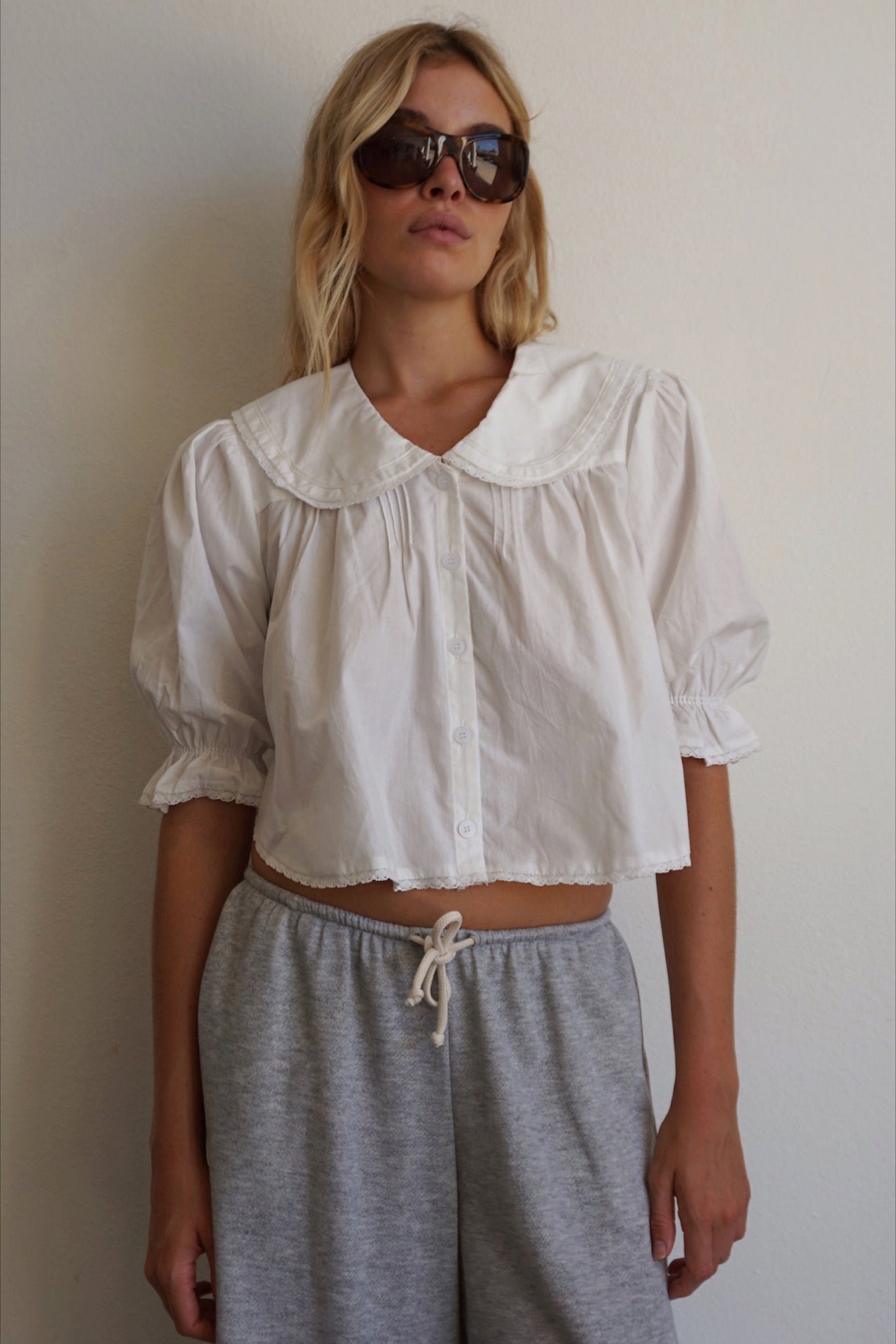White Elsa Blouse