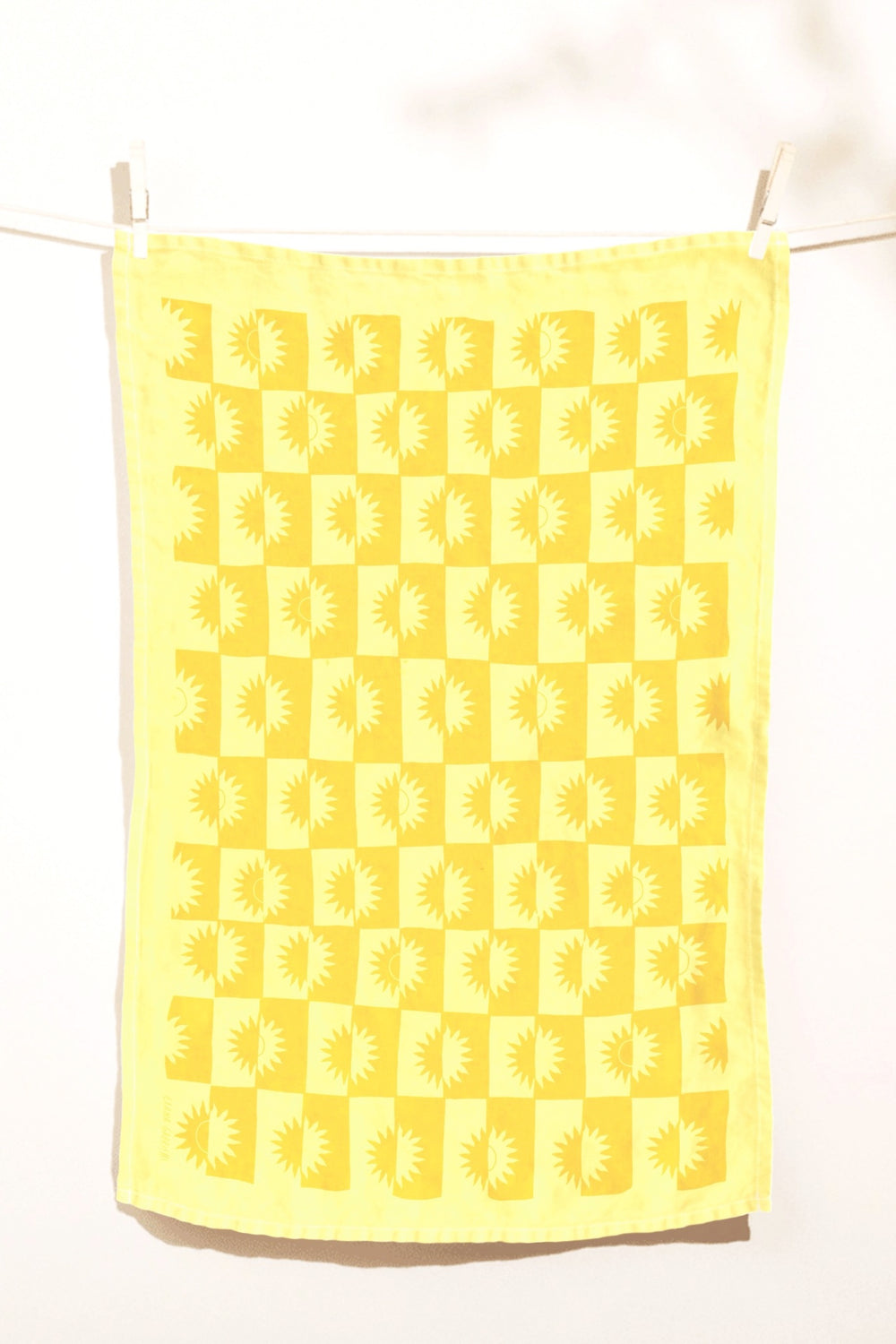 Lemon Sunrise Tea Towel