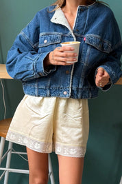 Buttercream Silk Boxer Short