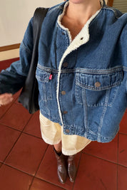 Rogue Rumor Crop Sherpa Jacket