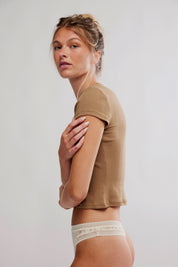 Antique Bronze Wait A Minute Tee