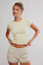 Banana Cream Wait A Minute Tee