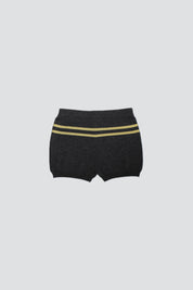 Charcoal Butter Stripe Shorts