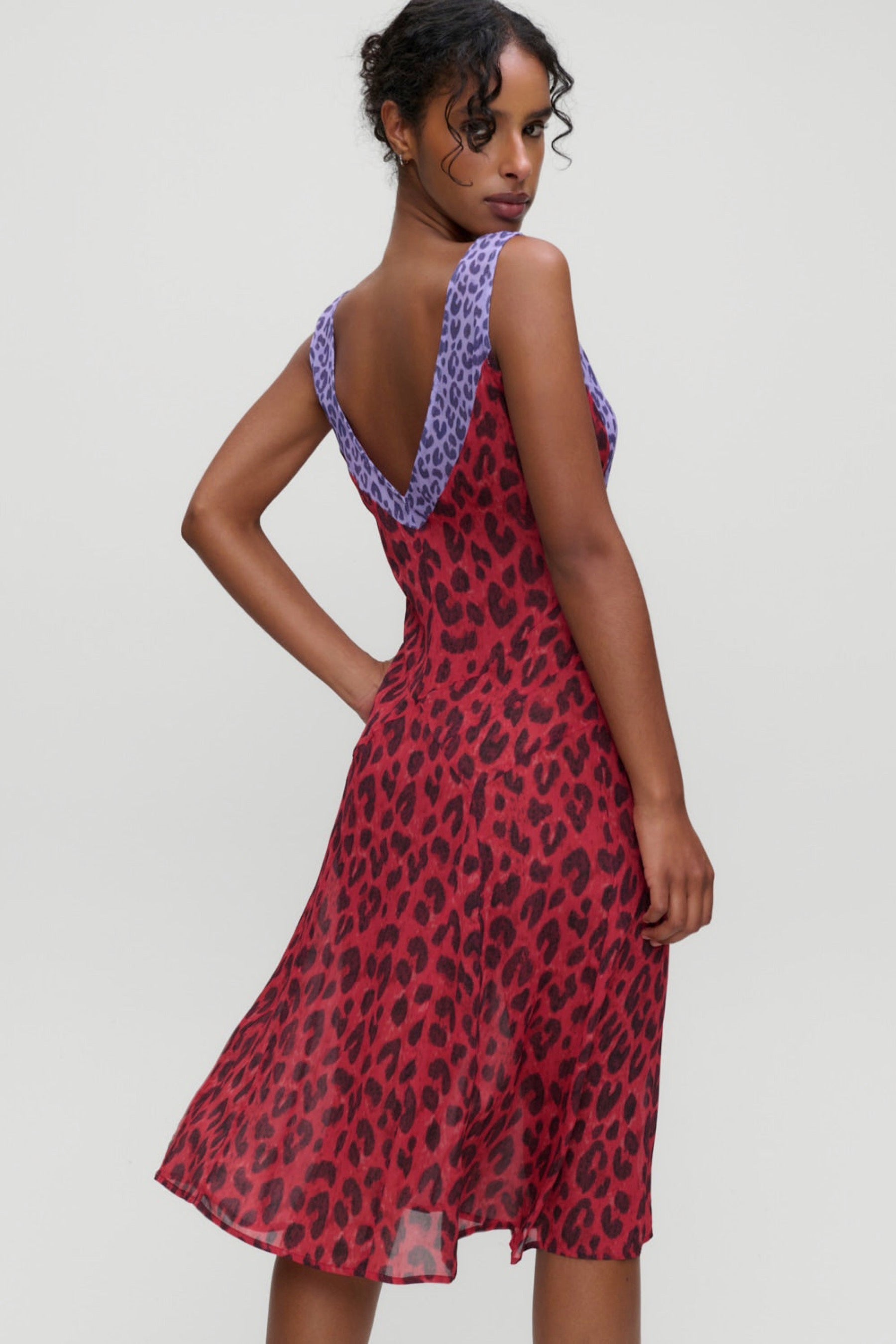 Stevie Chiffon Midi Dress