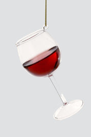 Glass of Red Wine Ornament