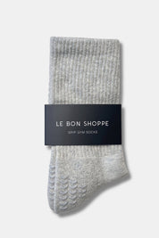 Grey Grip Gym Socks