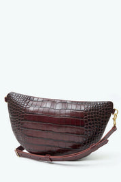 Bordeaux Croco Grande Fanny