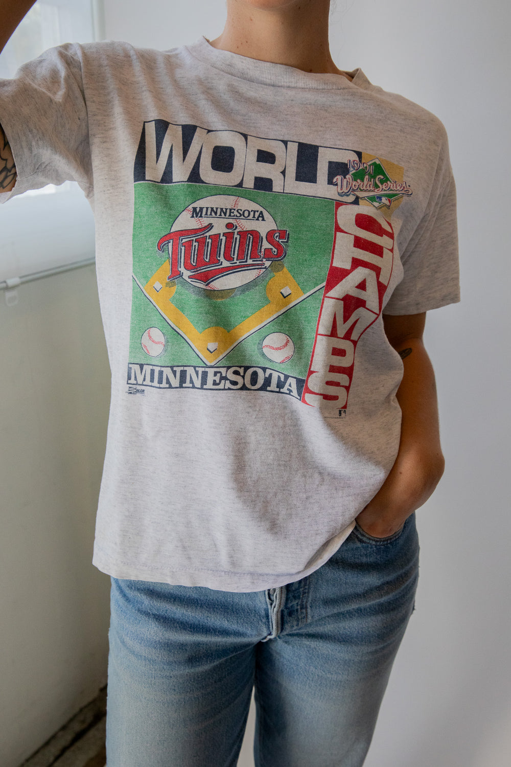 1991 Minnesota Twins World Series Tee