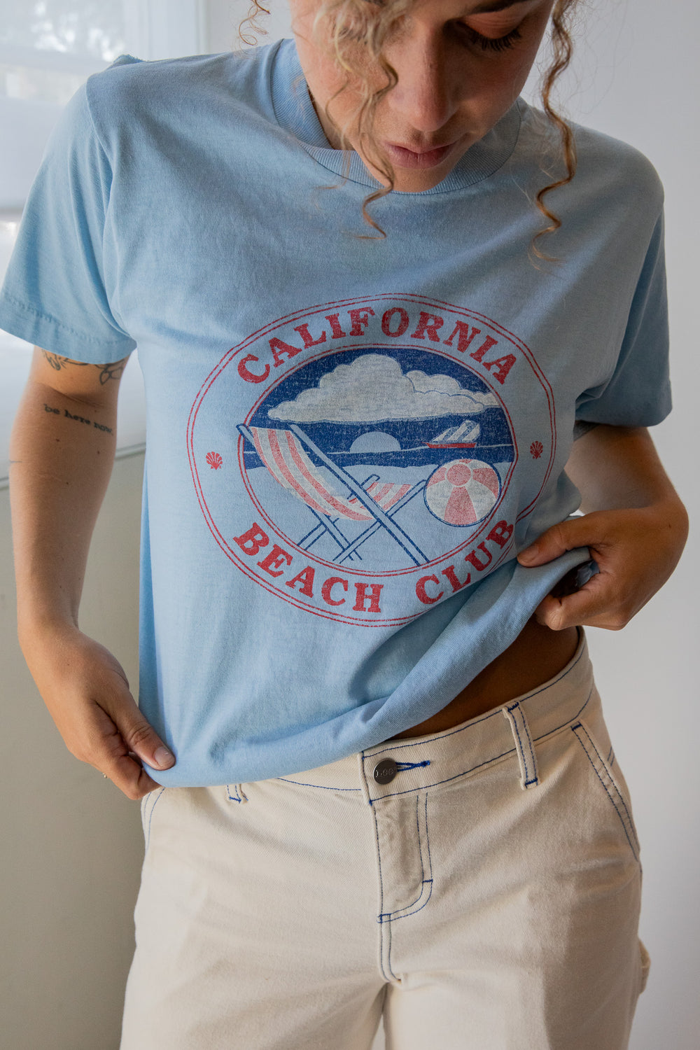 California Beach Club Tee