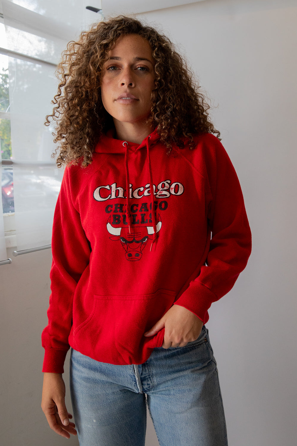Chicago bulls hoodie 2025 vintage