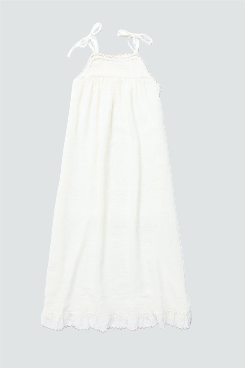 White Alaia Slip Dress