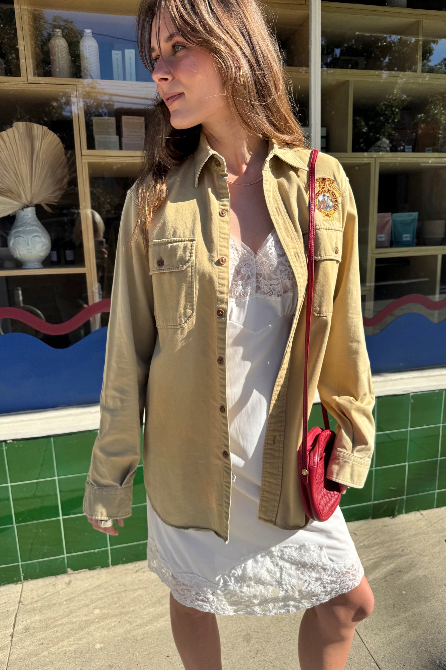 Tan Polo RL Shirt