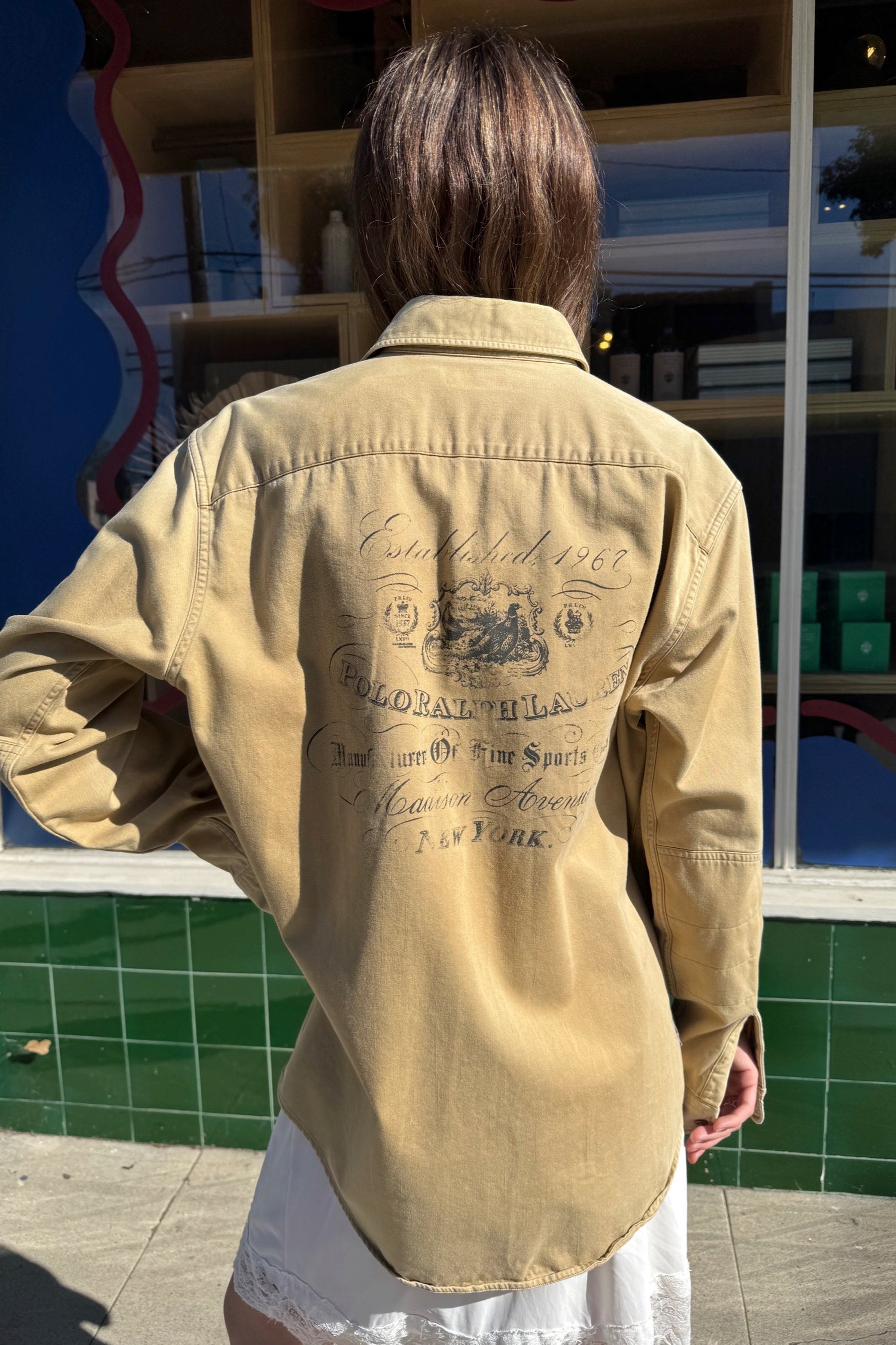 Tan Polo RL Shirt